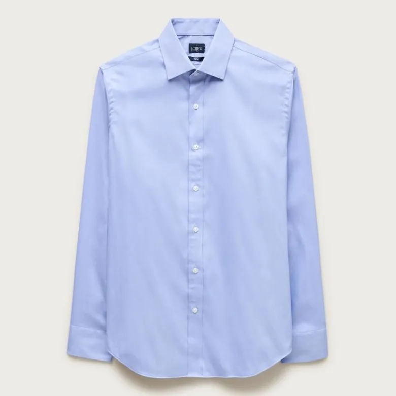 Bowery performance stretch dress shirt with spread collar
