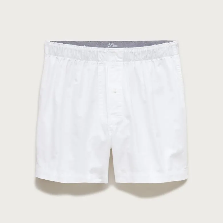 Boxer short in Broken-in organic cotton oxford
