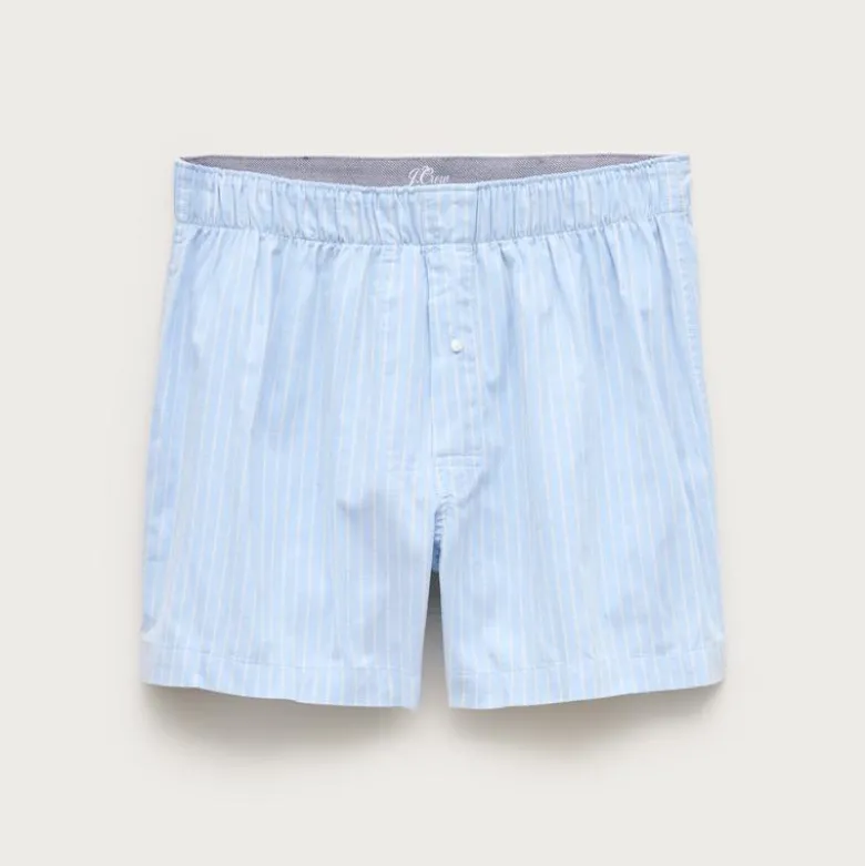 Boxer short in Broken-in organic cotton oxford