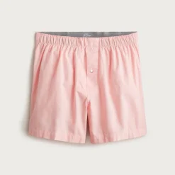 Boxer short in garment-dyed Broken-in organic cotton oxford