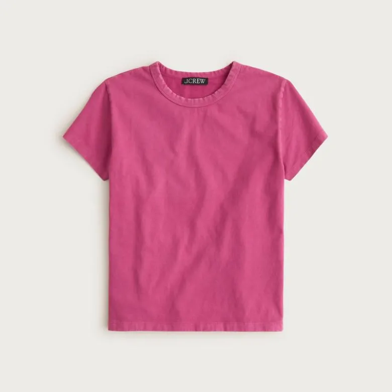 Boyfriend jersey classic-fit T-shirt