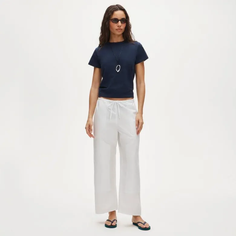 Boyfriend jersey classic-fit T-shirt