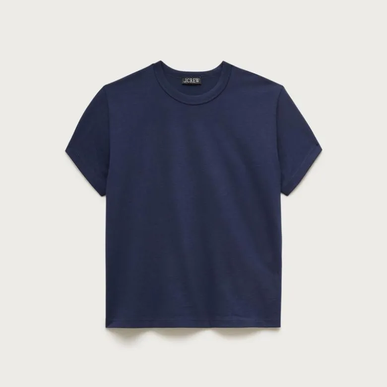 Boyfriend jersey classic-fit T-shirt