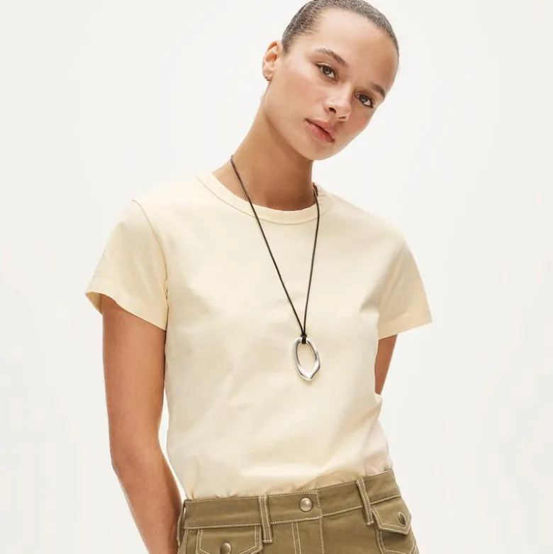 Boyfriend jersey classic-fit T-shirt