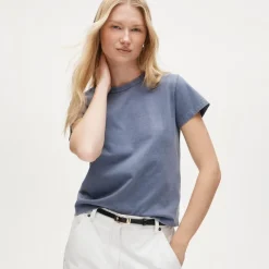 Boyfriend jersey classic-fit T-shirt