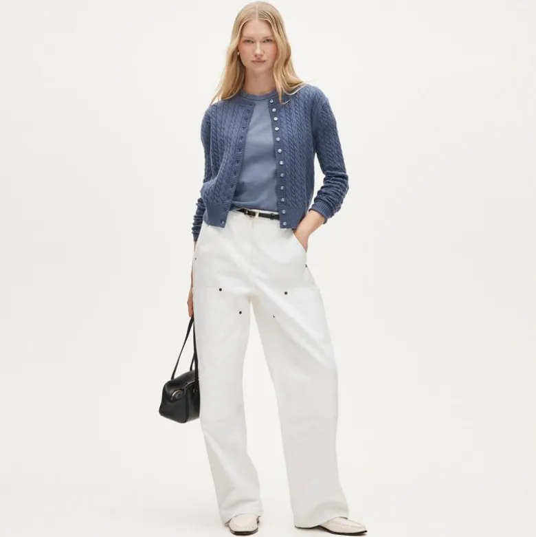 Boyfriend jersey classic-fit T-shirt