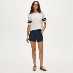 Boyfriend jersey relaxed cropped 