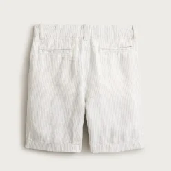 Boys' coin-pocket short in linen blend