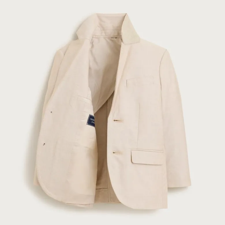 Boys' Ludlow suit jacket in oxford cloth