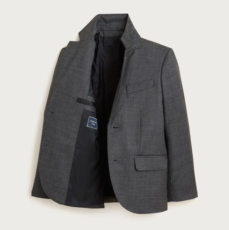 Boys' Ludlow suit jacket in stretch worsted wool blend