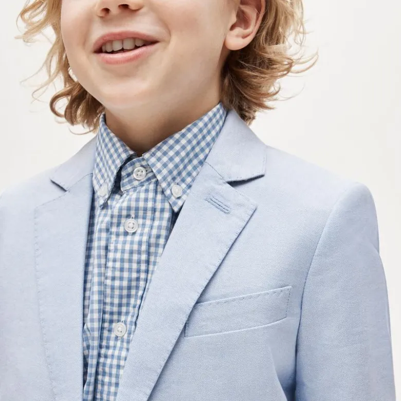 Boys' Ludlow suit jacket in oxford cloth