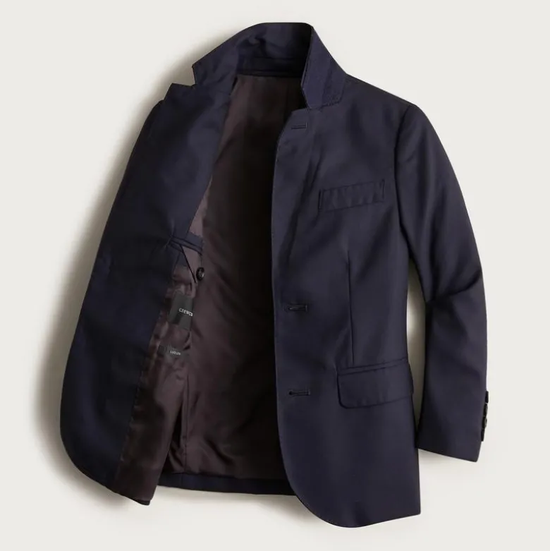 Boys' Ludlow suit jacket in Italian wool