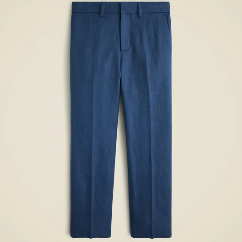 Boys' Ludlow unstructured suit pant in linen