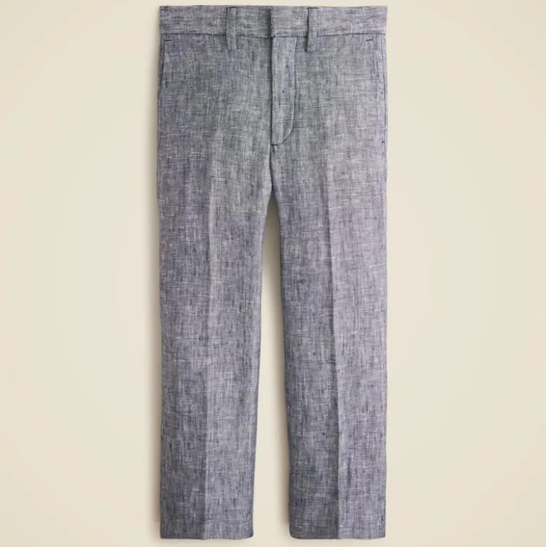 Boys' Ludlow unstructured suit pant in linen