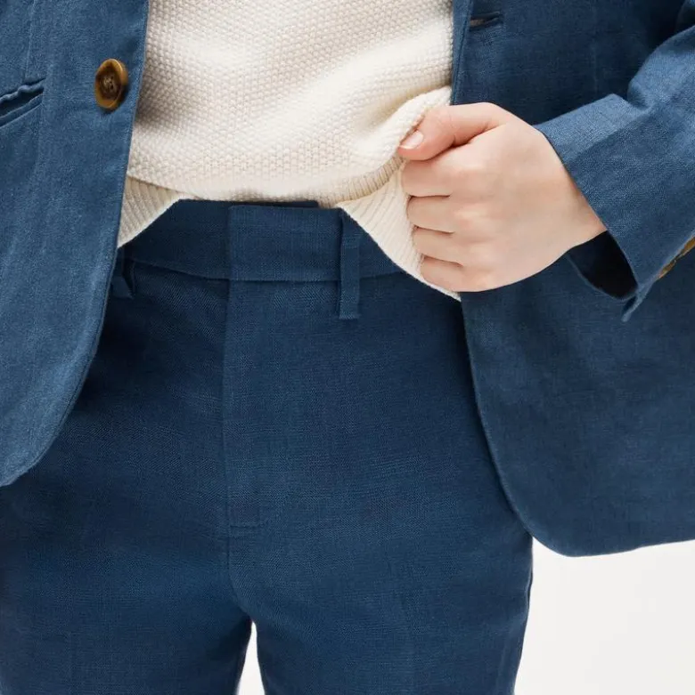 Boys' Ludlow unstructured suit pant in linen
