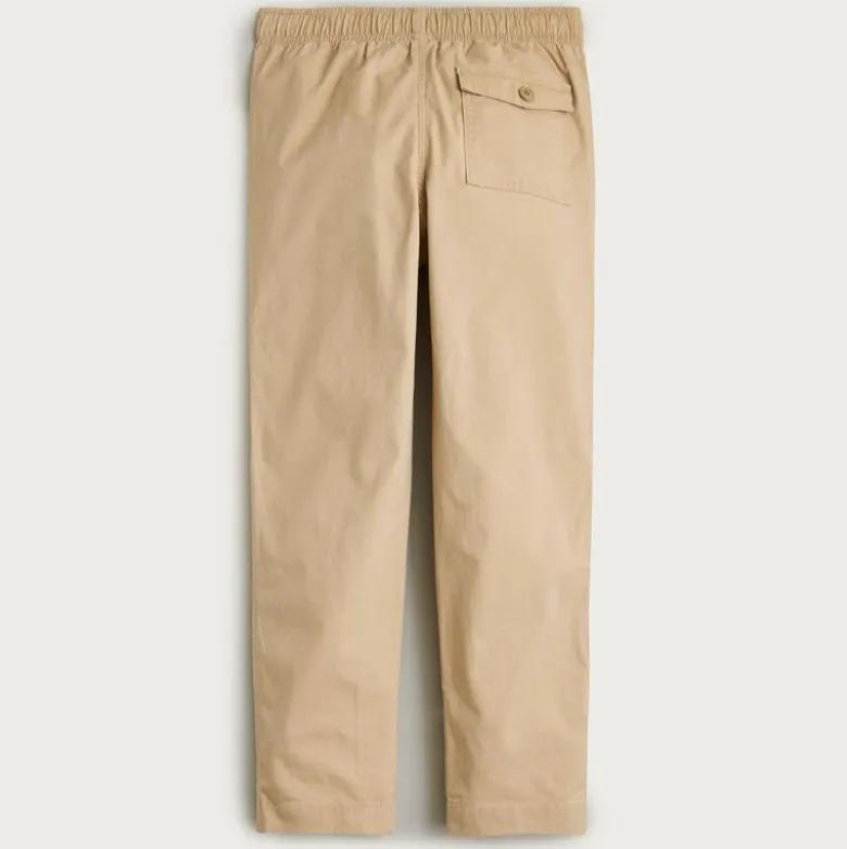 Boys' Pier pant in stretch twill