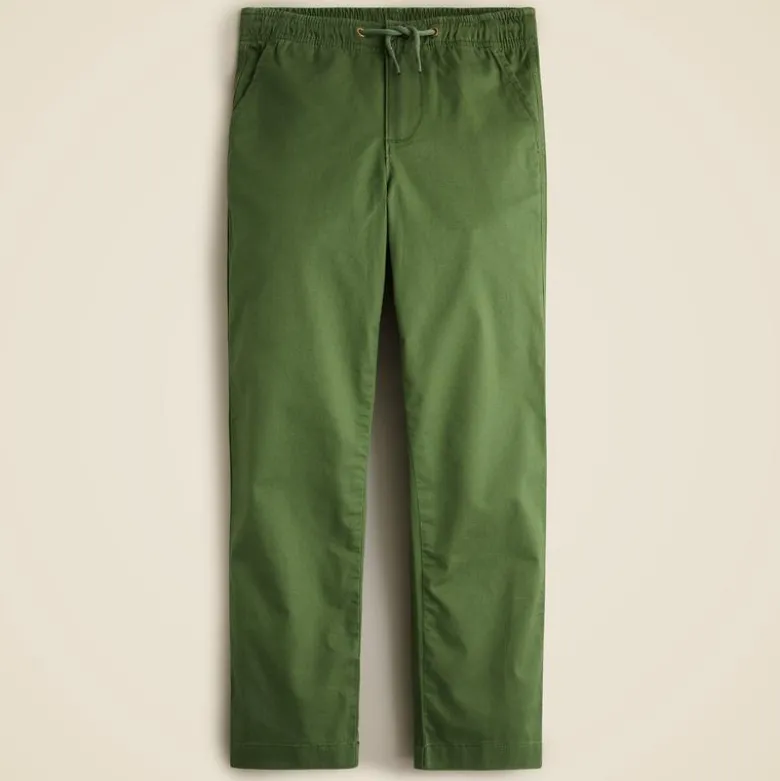 Boys' Pier pant in stretch twill