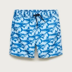 Boys' printed swim trunk