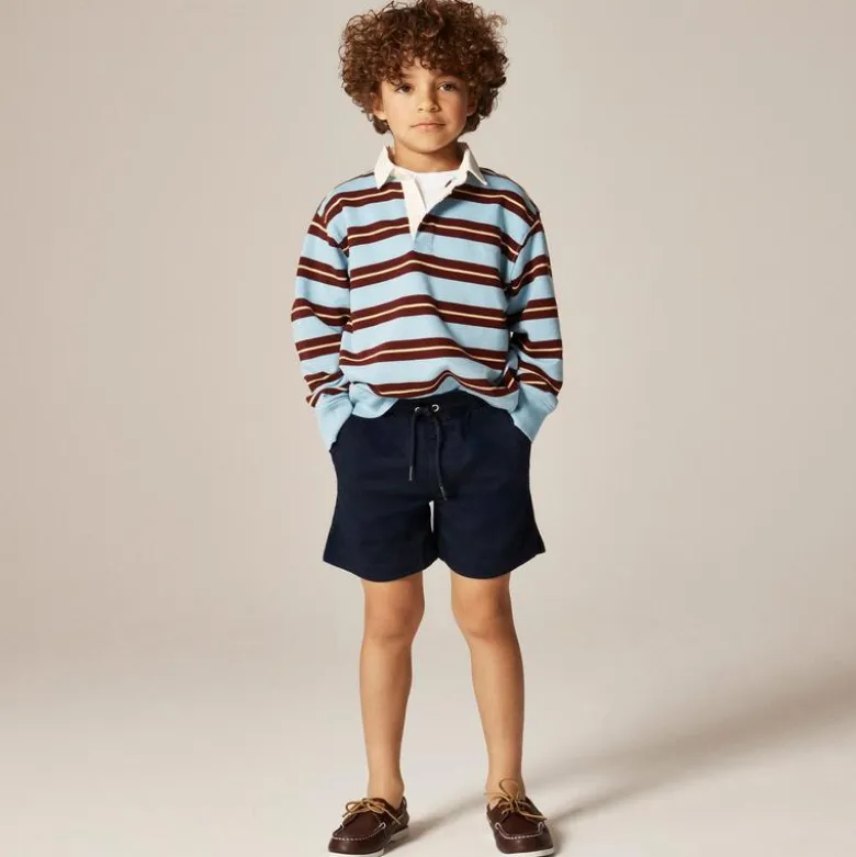 Boys' pull-on short in stretch chino