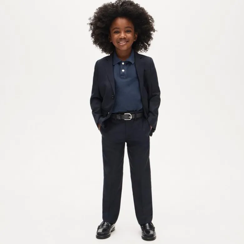 Boys' slim Ludlow suit pant in Italian wool