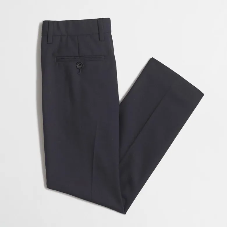 Boys' slim Ludlow suit pant in Italian wool