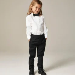 Boys' slim Ludlow tuxedo pant in Italian wool
