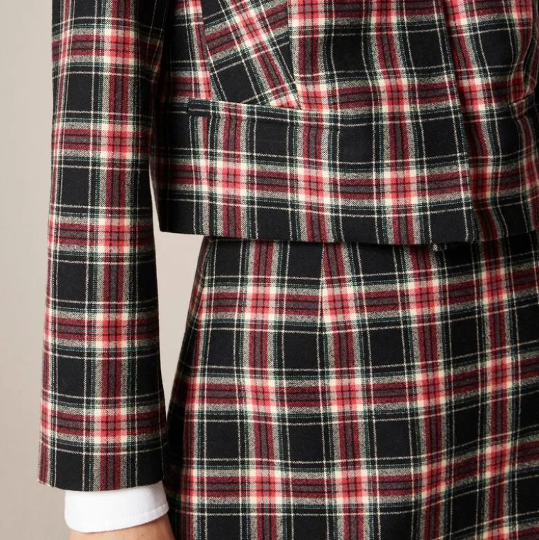 Bridgette lady jacket in Stewart tartan