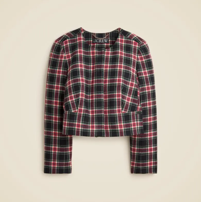 Bridgette lady jacket in Stewart tartan