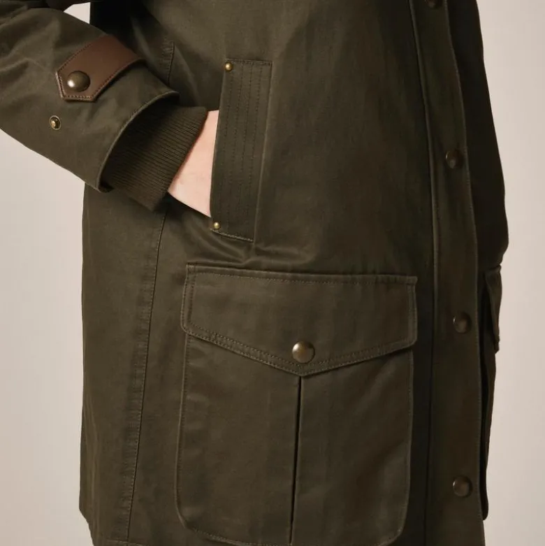 Broken-in Barn Jacket™ with faux-leather collar