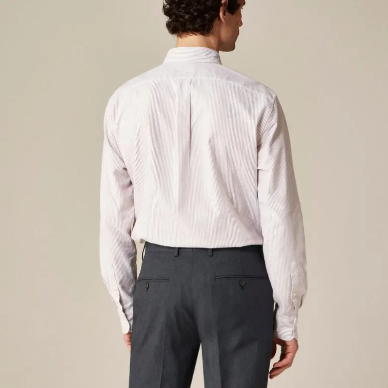 Broken-in organic cotton oxford shirt