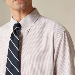 Broken-in organic cotton oxford shirt