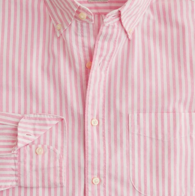 Broken-in organic cotton oxford shirt