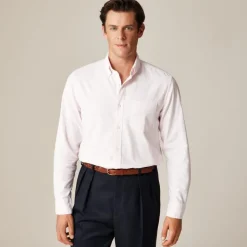 Broken-in organic cotton oxford shirt
