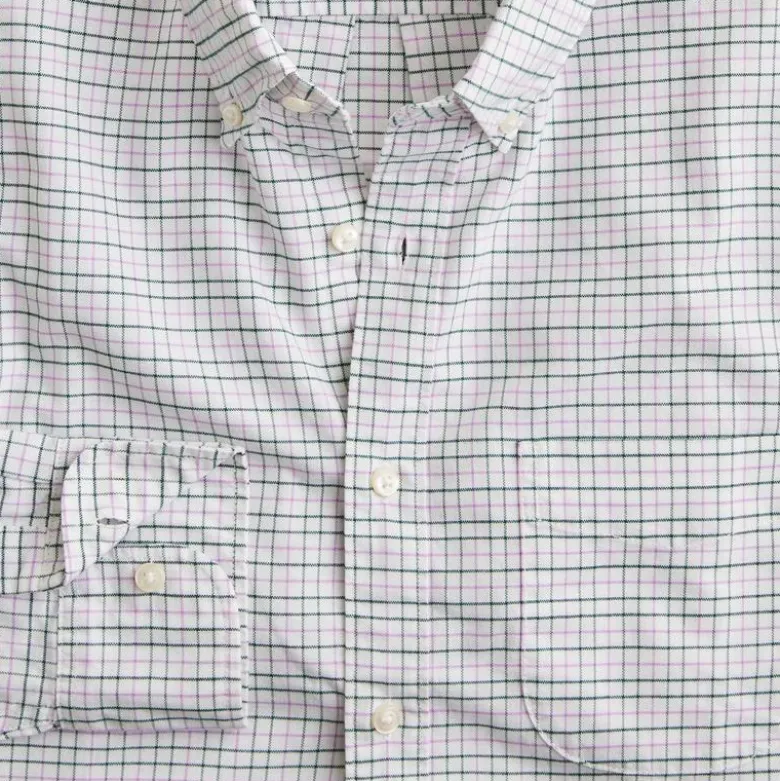 Broken-in organic cotton oxford shirt