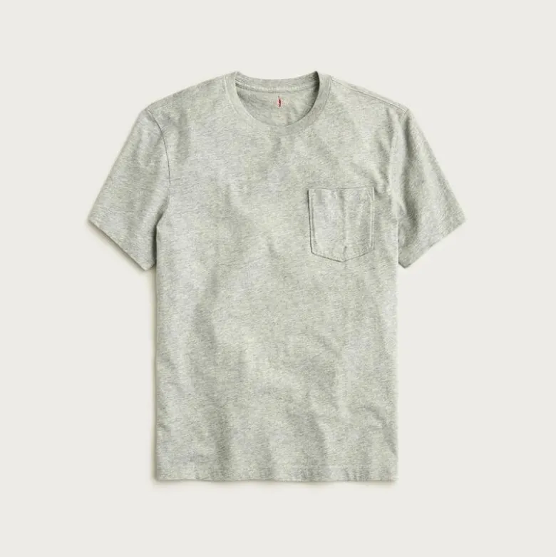 Broken-in pocket T-shirt