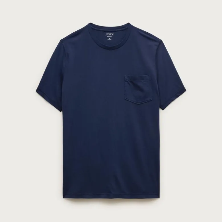 Broken-in pocket T-shirt