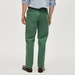 Broken-in Straight pigment-dyed chino pant