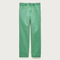 Broken-in Straight pigment-dyed chino pant