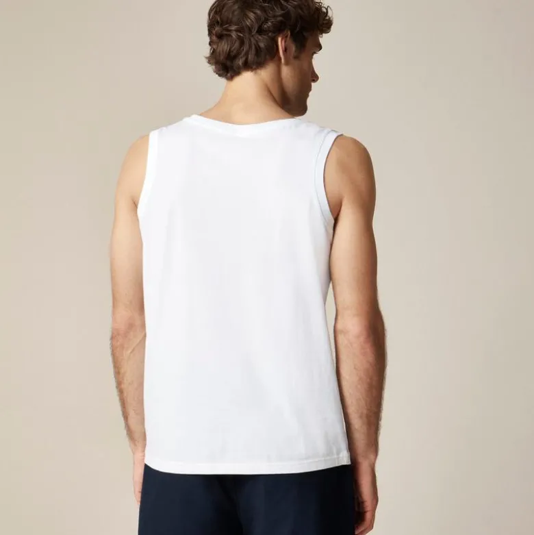 Broken-in tank top
