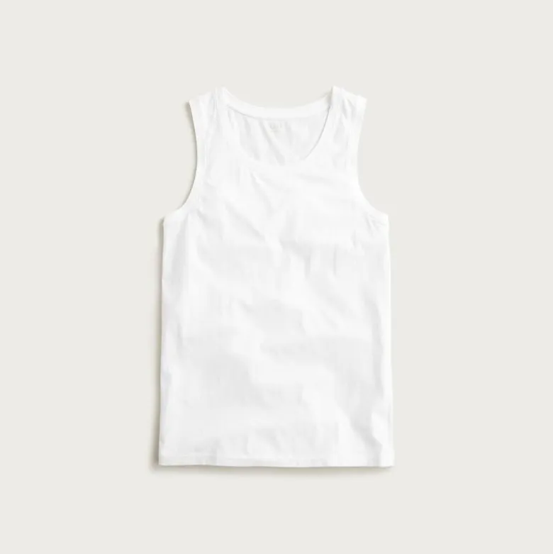 Broken-in tank top