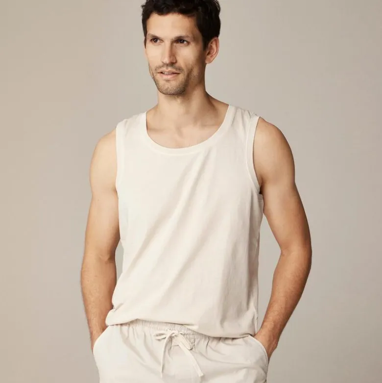 Broken-in tank top