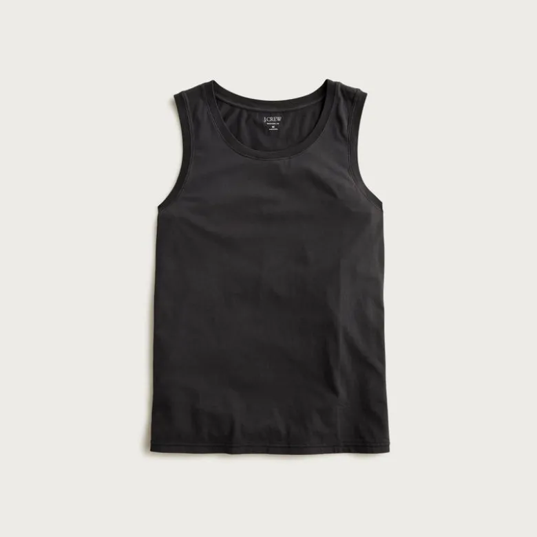 Broken-in tank top