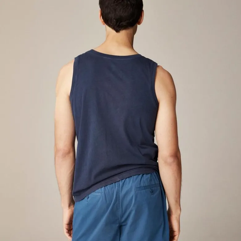 Broken-in tank top
