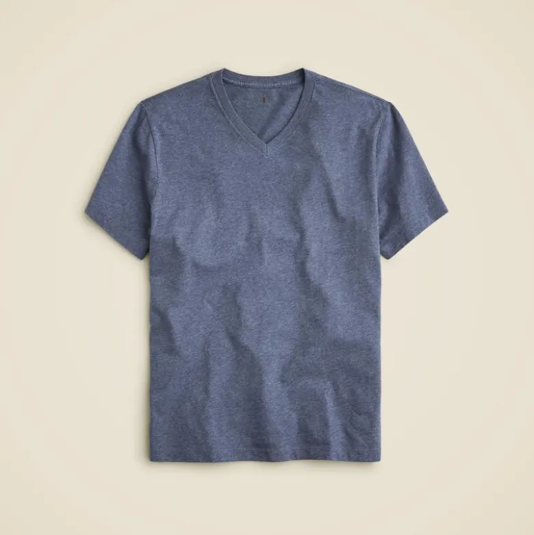 Broken-in V-neck T-shirt