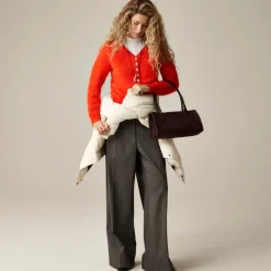 Brushed cashmere relaxed-fit reversible cardigan