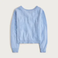 Brushed cashmere relaxed-fit reversible cardigan