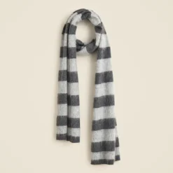Brushed cashmere scarf