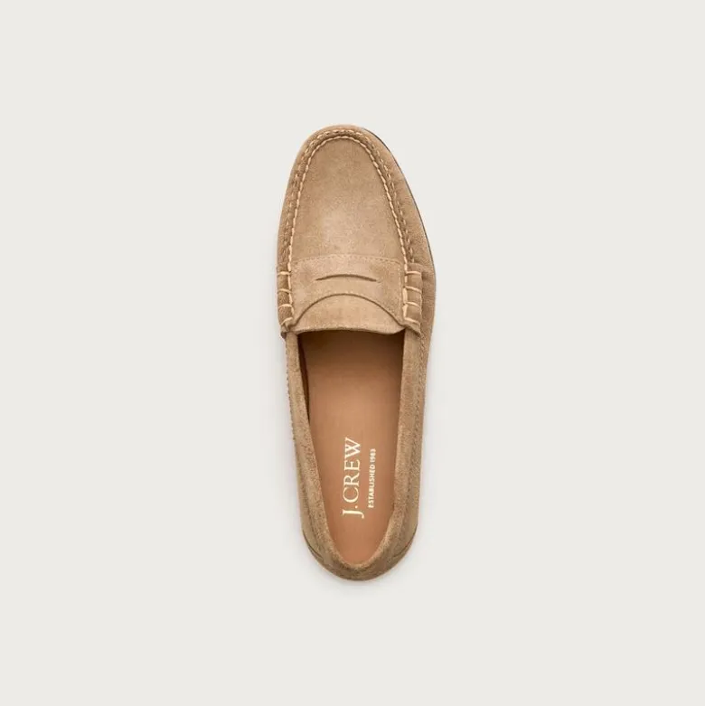 Camden suede loafers with rubber soles