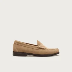Camden suede loafers with rubber soles