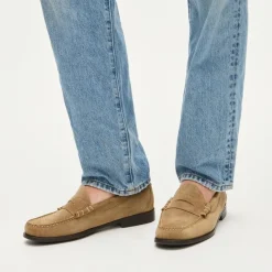 Camden suede loafers with rubber soles